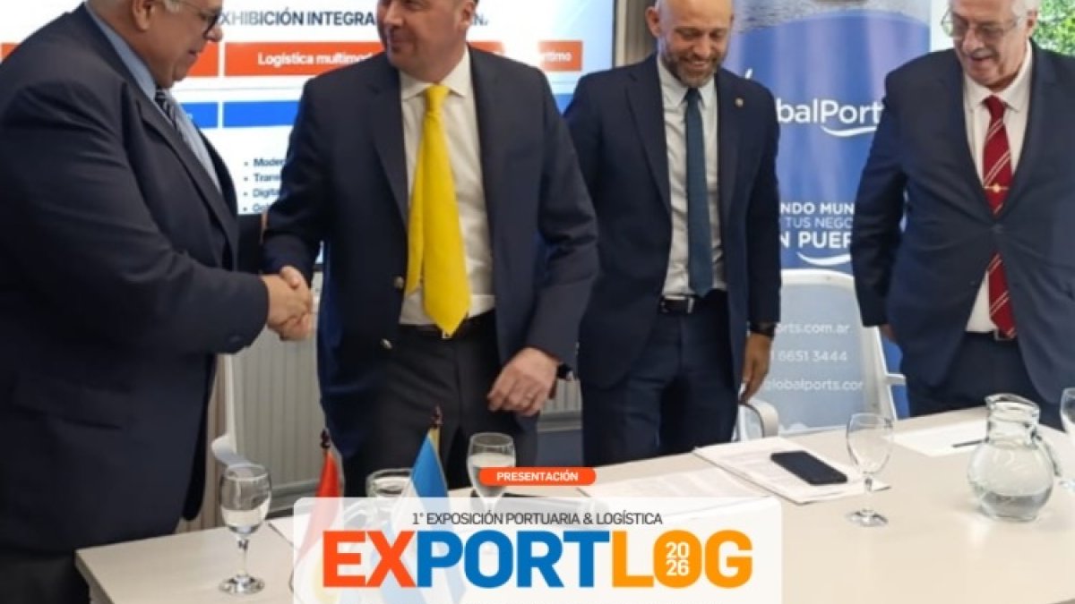 Se presentó EXPORTLOG en Buenos Aires, primera exhibición portuaria y logística de las regiones Centro y Litoral de Argentina